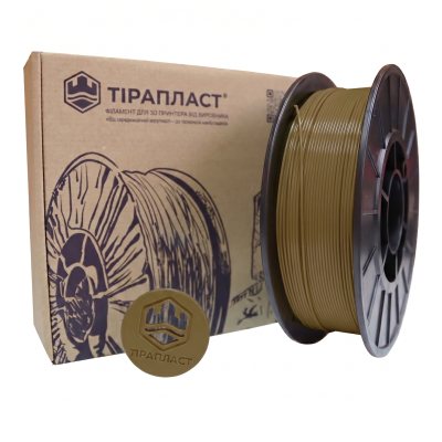 U1187198_big Пластик для 3D-принтера Тірапласт PLA 1.75мм, 3кг, coyote (25179)