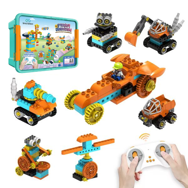 Конструктор Makerzoid Future Mechanic Big Building Blocks – Scratch Junior (MKZ-OEC-FM) Конструктор Makerzoid Future Mechanic Big Building Blocks – Scratch Junior (MKZ-OEC-FM)