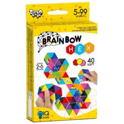 U0782022_big Настільна гра Danko Toys Brainbow HEX (G-BRH-01-01)