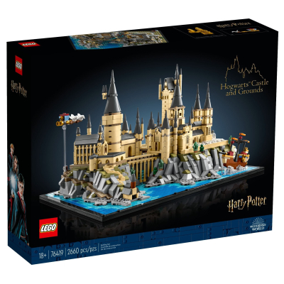 U0855282_big Конструктор LEGO Harry Potter Замок і територія Гоґвортсу 2660 деталей (76419)