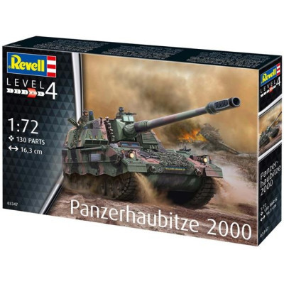 U0884012_big Збірна модель Revell САУ Panzerhaubitze 2000 рівень 4 масштаб 1:72 (RVL-03347)