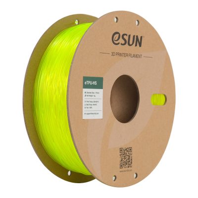 U1146783_big Пластик для 3D-принтера eSUN TPU HIGH SPEED 1,75mm 1kg FLUORES YELLOW (TPU-HS175F-Y1P1)