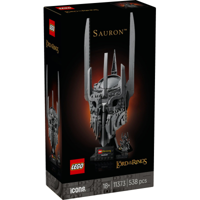 Конструктор LEGO Icons Володар перснів: шолом Саурона (11373)