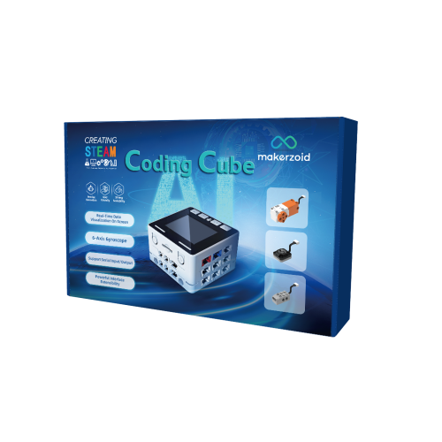 Контролер Makerzoid Coding Cube (MKZ-CC) Контролер Makerzoid Coding Cube (MKZ-CC)