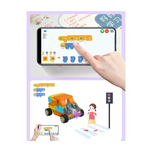 Конструктор Makerzoid Future Mechanic Big Building Blocks – Scratch Junior (MKZ-OEC-FM) Конструктор Makerzoid Future Mechanic Big Building Blocks – Scratch Junior (MKZ-OEC-FM)