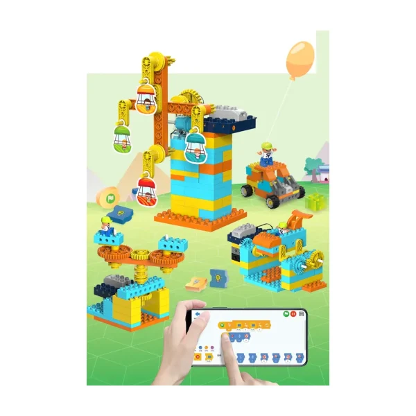 Конструктор Makerzoid Future Mechanic Big Building Blocks – Scratch Junior (MKZ-OEC-FM) Конструктор Makerzoid Future Mechanic Big Building Blocks – Scratch Junior (MKZ-OEC-FM)
