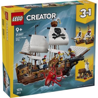 Конструктор LEGO Creator Культовий піратський корабель (31387)