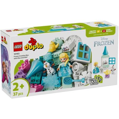 Конструктор LEGO DUPLO Коробка для творчого конструювання «Крижане серце» з Ельзою й Олафом (10462)