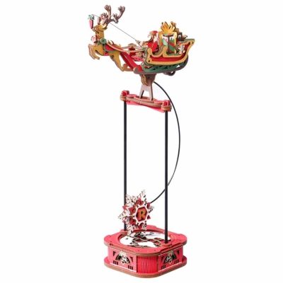 U1186328_big Конструктор Robotime Rokr 3D Санта на санях (MCD05)